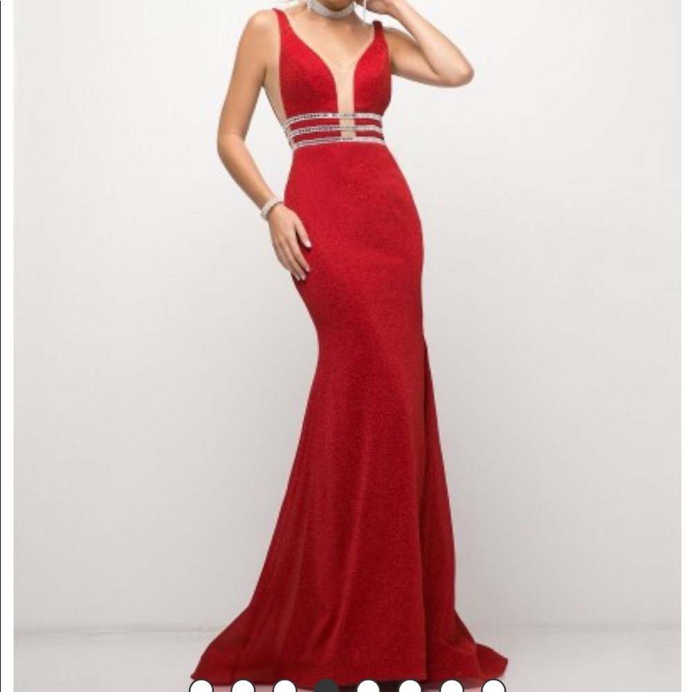 Red prom dress - Picture 3 of 6